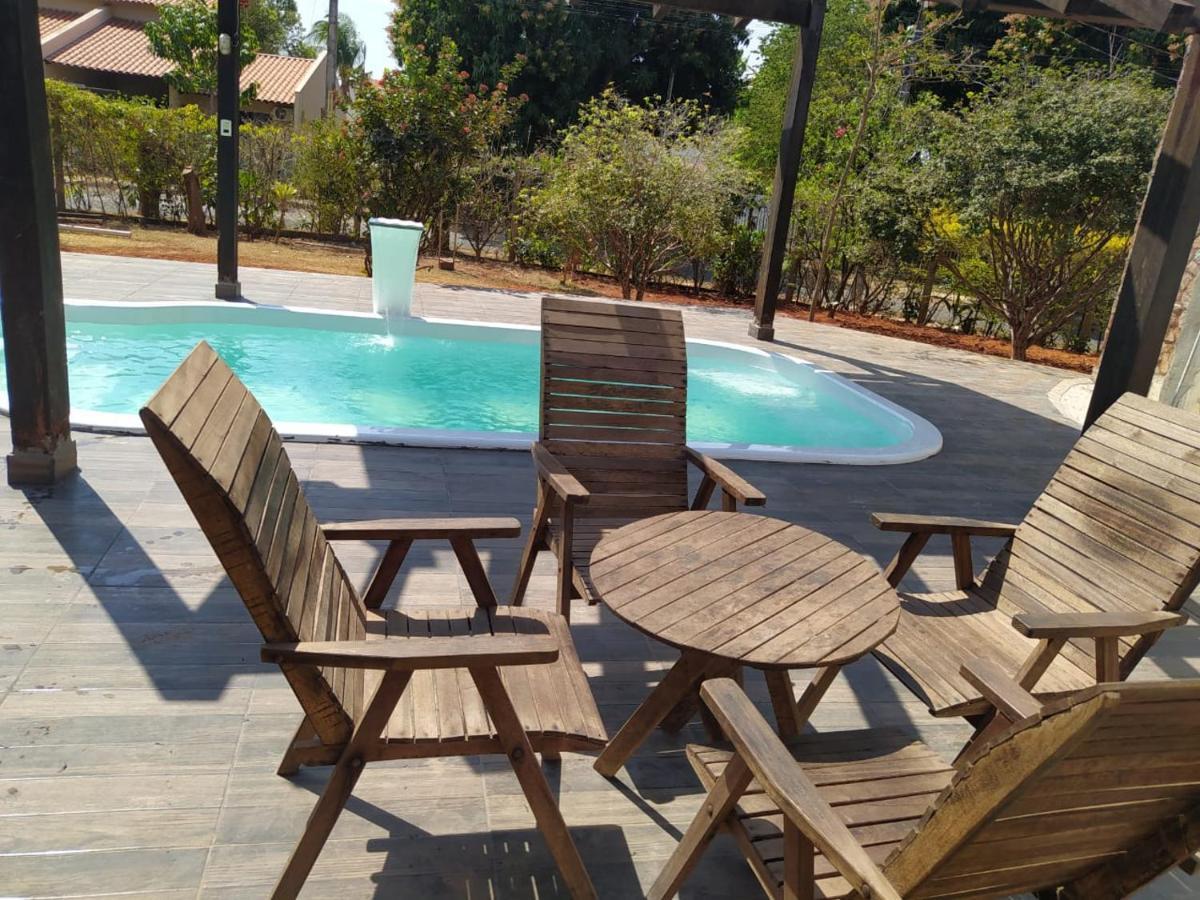 Casa Em Caldas - Piscina Solar E Eletrica كلدس نوفاس المظهر الخارجي الصورة